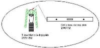 GRILLE DE TROP PLEIN INOX 2W3192 + FLEXIBLE TUBE BLANC 2W31252 EVIER FRANKE JAVA 